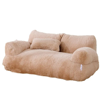 Plush Winter Sofa Pet Bed™