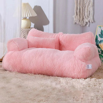 Plush Winter Sofa Pet Bed™